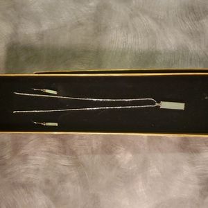 Necklace and earrings